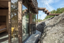 挪威岛上小屋