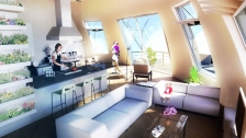 石油筒仓住宅