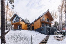 俄罗斯山地小屋