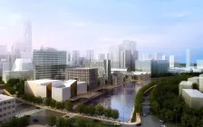 闸北苏河湾城市