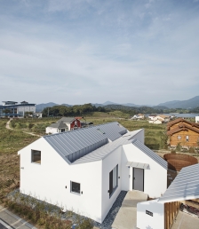 韩国双峰屋顶住宅
