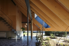 日本滨松屋檐住宅