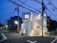 东京堆积的集合住宅