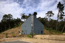 日本三角形小屋